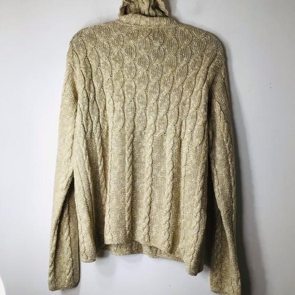 Woolrich sweater women wool cowl neck cozy - Picture 9 of 13